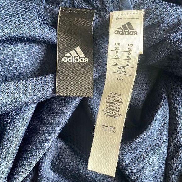 Adidas Nylon Hooded Windbreaker Jacket sz XL - Picture 13 of 14